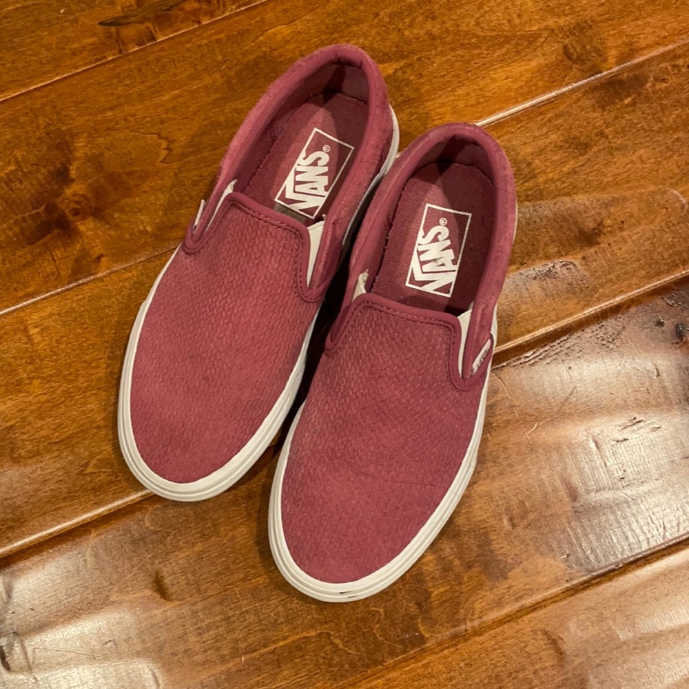 Vans red!